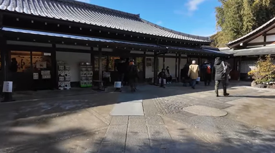 境内にある茶屋