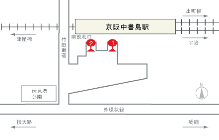 京阪中書島駅 京阪宇治バス乗り場 関西のお勧めスポットのアクセス方法と楽しみ方関西のお勧めスポットのアクセス方法と楽しみ方