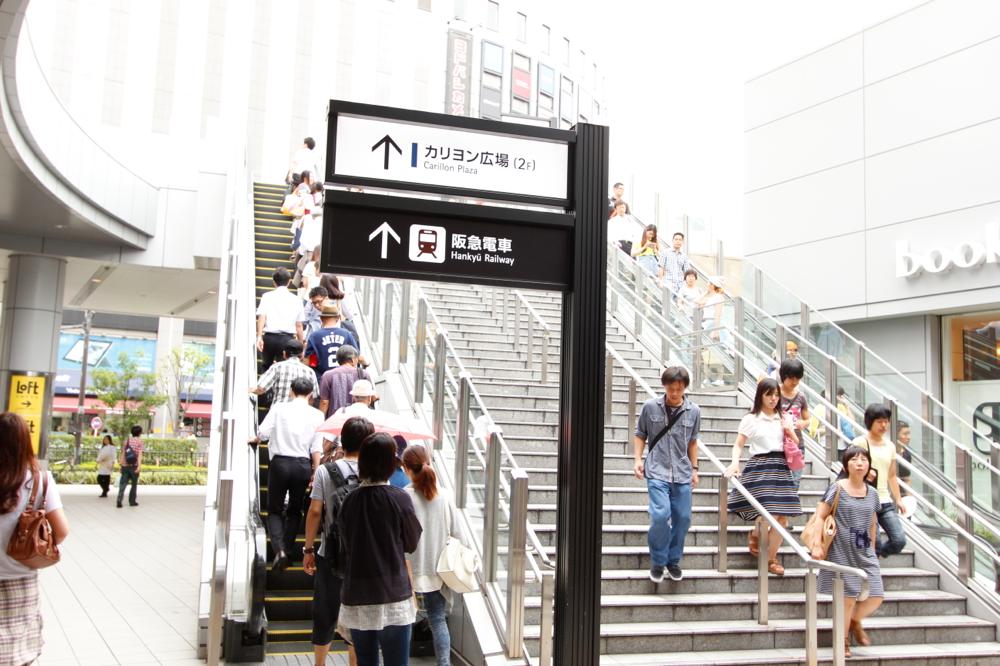 大阪駅から 梅田駅へのアクセス 乗換え おすすめの行き方を紹介します 関西のお勧めスポットのアクセス方法と楽しみ方関西のお勧めスポットのアクセス方法と楽しみ方