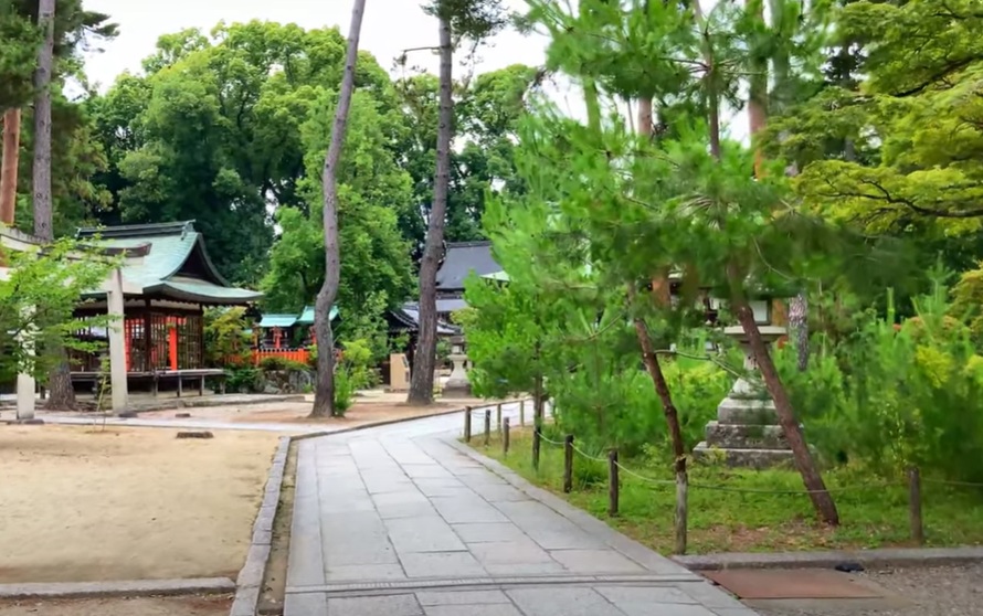 木々が多く、都会の中とは思えないほどの静けさ。四季ごとに訪れてみたくなる雰囲気があります。