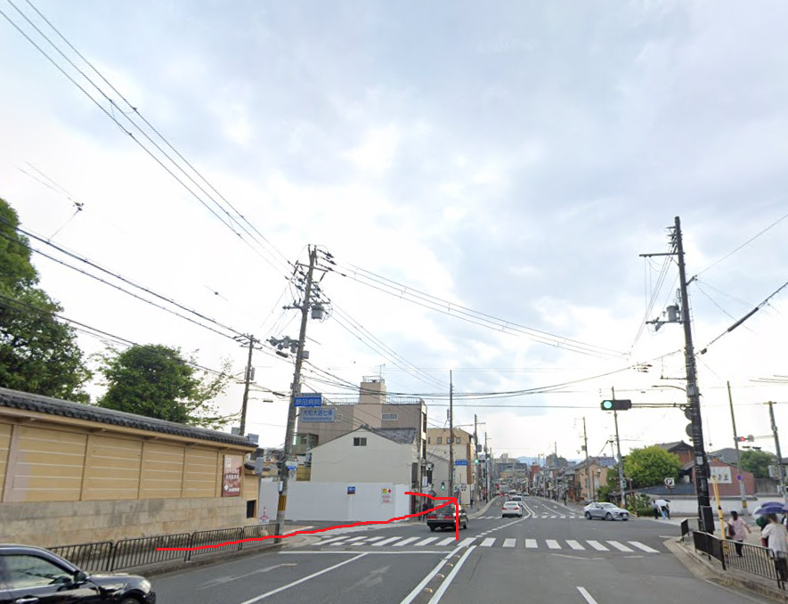 あとは、ずっと道なりです