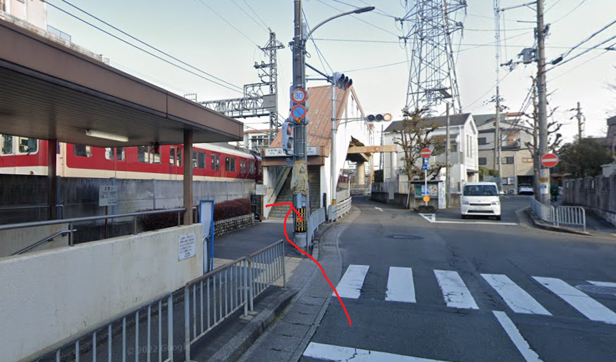 竹田駅が見えてきます。