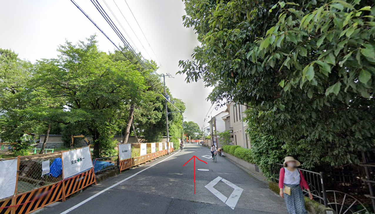 あとは、ずっと道なりです