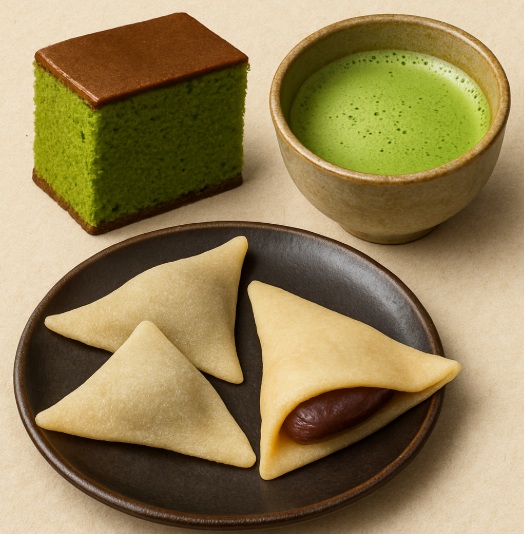 抹茶スイーツや八つ橋