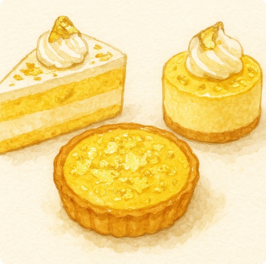 金箔スイーツ