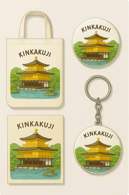 金閣寺オリジナルグッズ