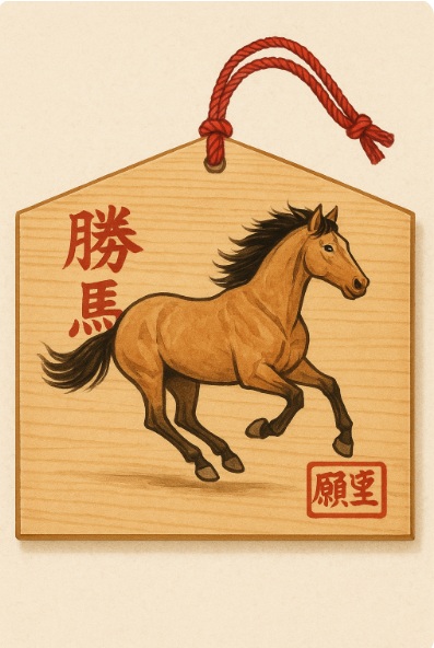 勝馬絵馬