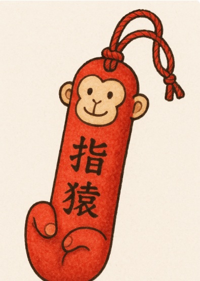指お守り（指猿）