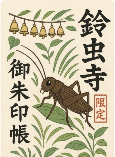 鈴虫寺限定の御朱印帳