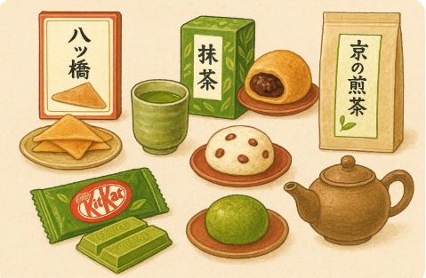 限定のお菓子・お茶