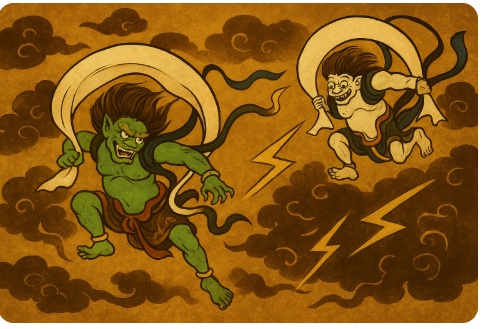 風神雷神グッズ