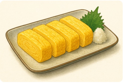 三木鶏卵「だし巻き卵」