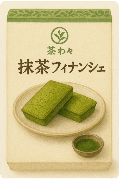 茶和々（さわわ）「抹茶フィナンシェ」
