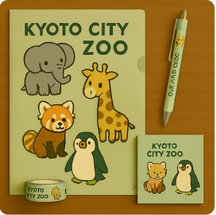 京都市動物園オリジナル文房具