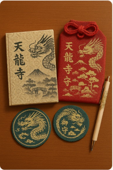 天龍寺ゆかりの和雑貨・文房具