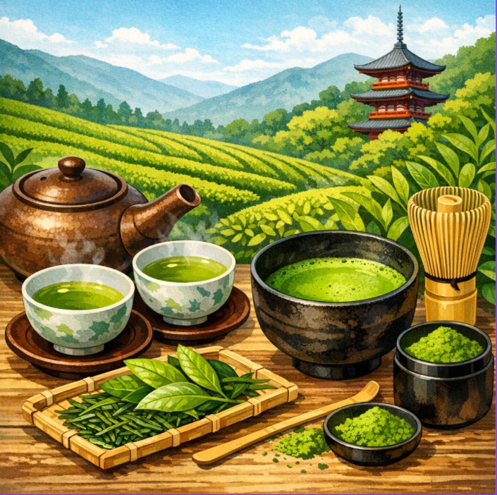 宇治茶（煎茶・抹茶）
