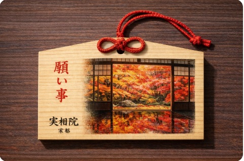 実相院オリジナルの絵馬