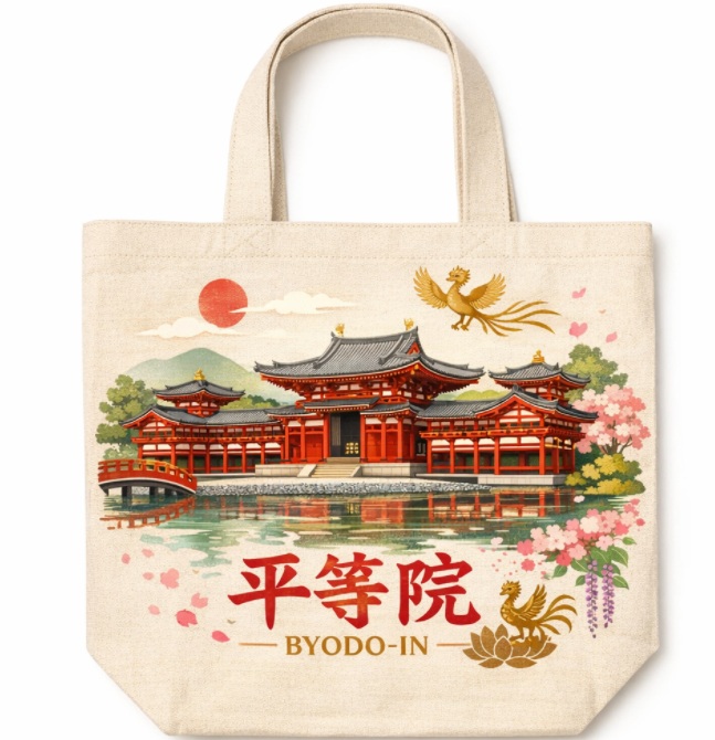 平等院限定エコバッグ・トートバッグ