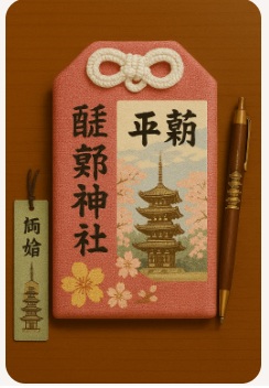 平野神社の御守り