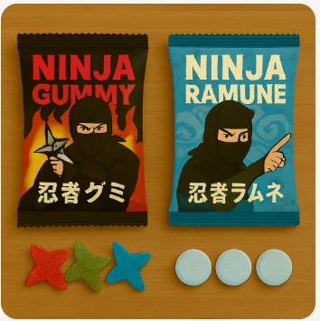 忍者グミ・忍者ラムネ