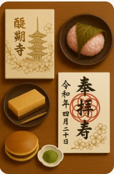 醍醐寺ゆかりの和菓子・甘味