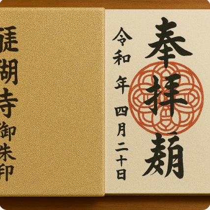 醍醐寺限定の御朱印帳・御朱印