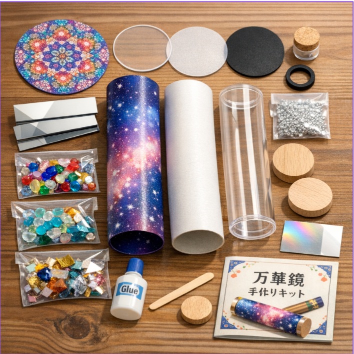 万華鏡の手作りキット