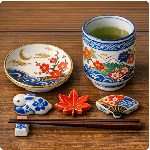 京焼・清水焼モチーフの小物