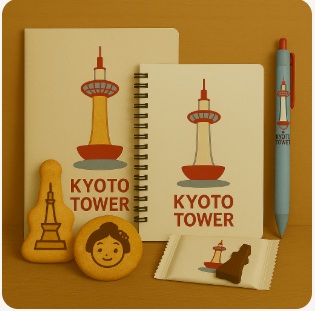 京都タワーオリジナル文房具