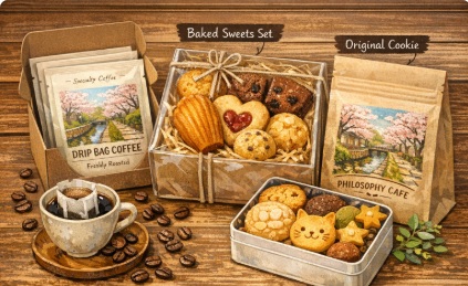 哲学の道周辺のカフェ系スイーツ