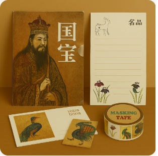 国宝・名品モチーフの文房具