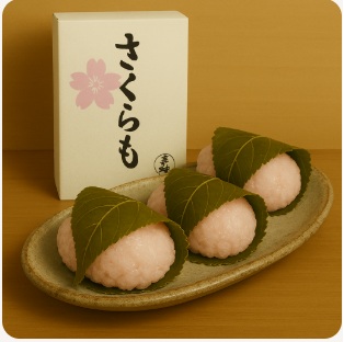嵐山さくら餅（老松）