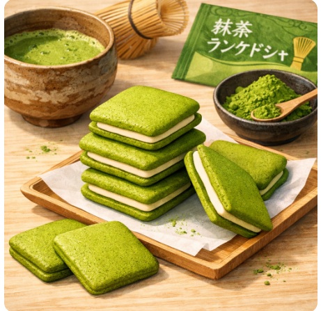 抹茶ラングドシャ