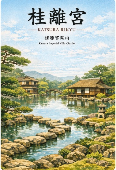桂離宮 公式パンフレット・解説冊子