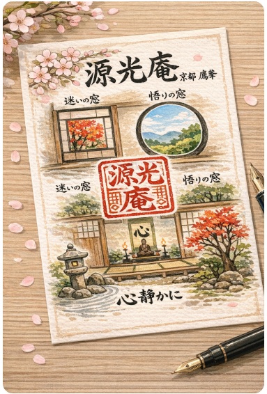 源光庵の人気お土産 絵はがき・ポストカード