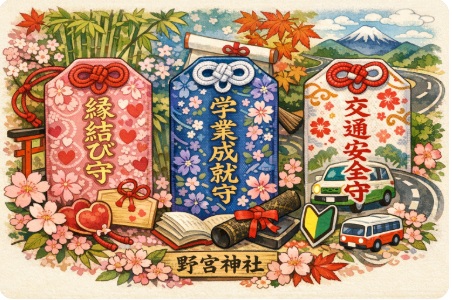 野宮神社の人気お守り
