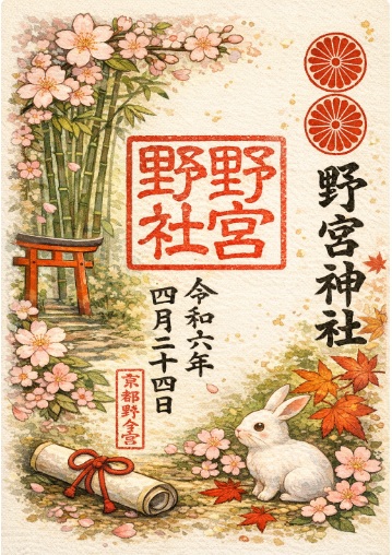 野宮神社の御朱印
