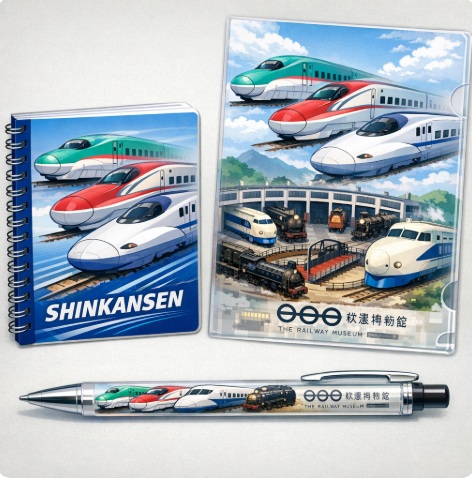 鉄道博物館オリジナルペンの文房具・ステーショナリー