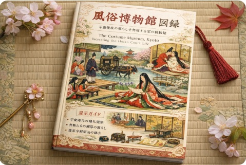 風俗博物館ならでは、展示内容をまとめた図録や解説冊子